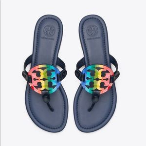 NIB Tory Burch Miller Sandal Sz 8